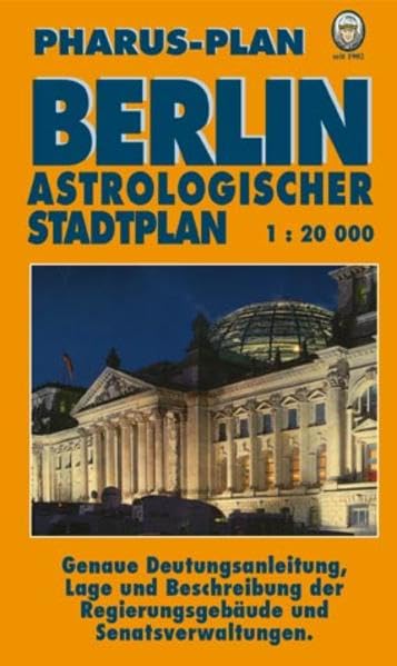 Product Image: Pharus-Plan Berlin. Astrologischer Stadtplan: 1:20000