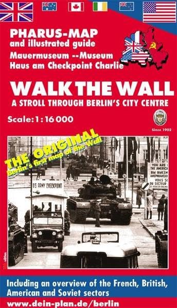 Pharus-Map Mauermuseum - Haus am Checkpoint Charlie - WALK THE WALL book