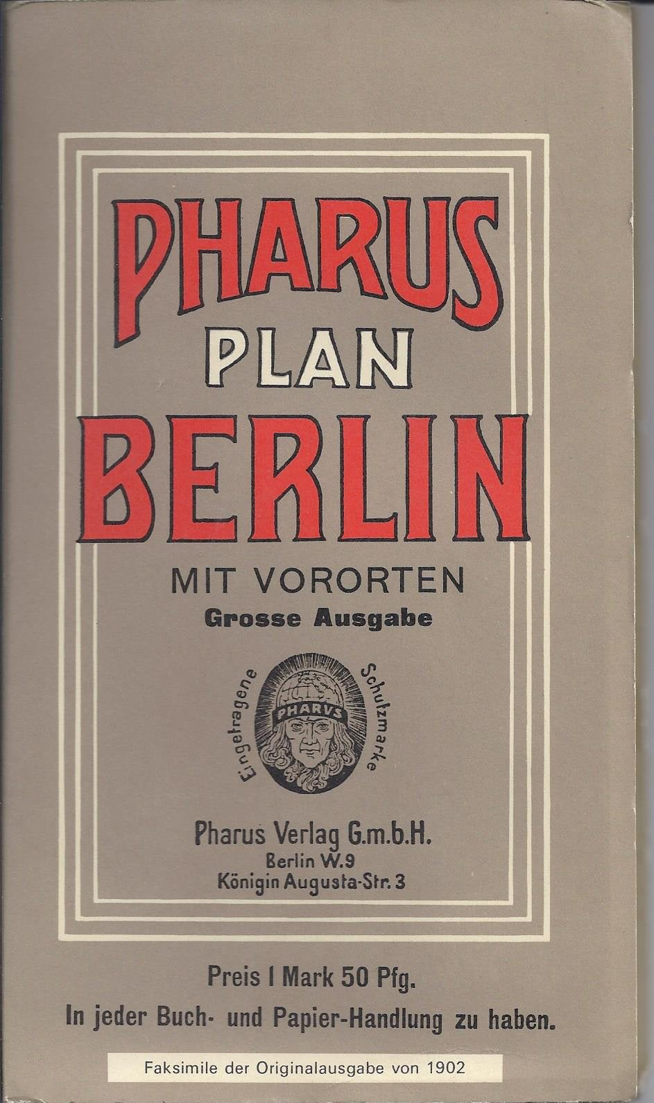 Product Image: Pharus-Plan Berlin Große Ausgabe 1902