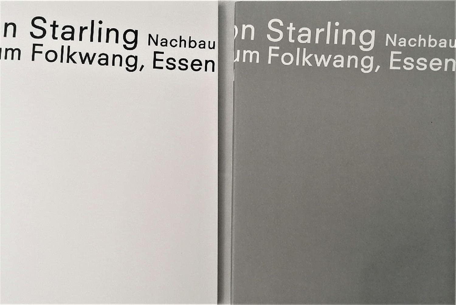 Nachbau: Katalog zur Ausstellung im Museum Folkwang, Essen, 2007. Dtsch.-Engl. Art & Literature