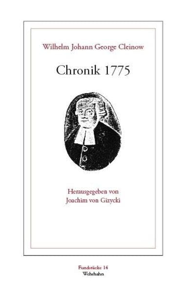 Chronik 1775 (Fundstücke) Essays & Short Stories