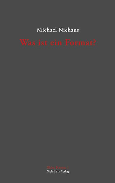 Was ist ein Format? (Kleine Formate) Contemporary literature Books