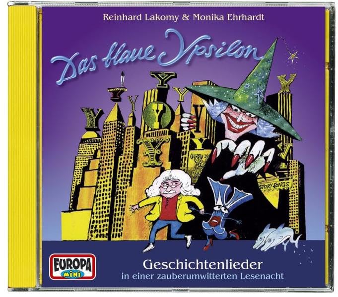 Das blaue Ypsilon (Hörspiele von EUROPA) - Lakomy, Reinhard cd