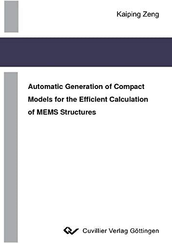 Product Image: Automatic Generation of Compact Models for the Efficient Calculation of MEMS Structures