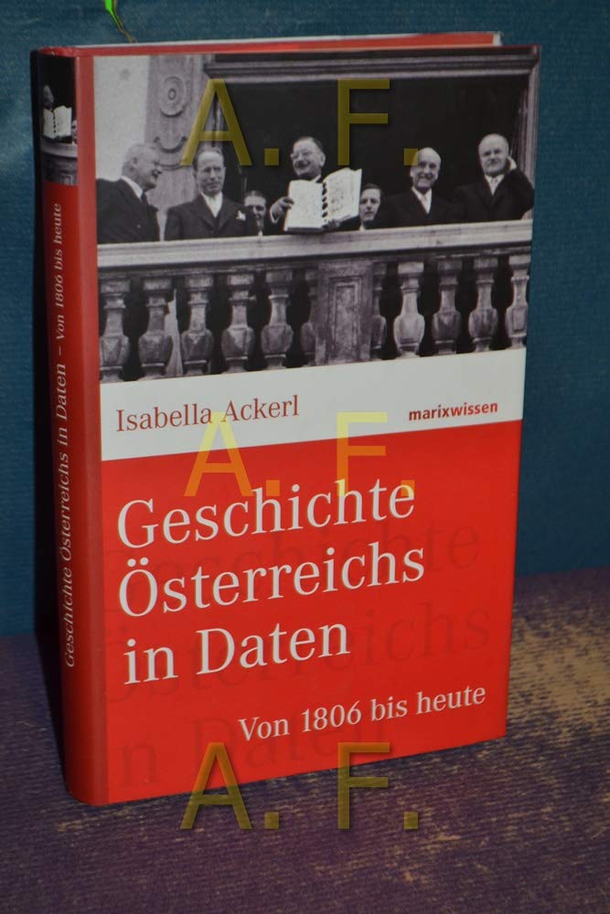 Geschichte Österreichs in Daten German history books