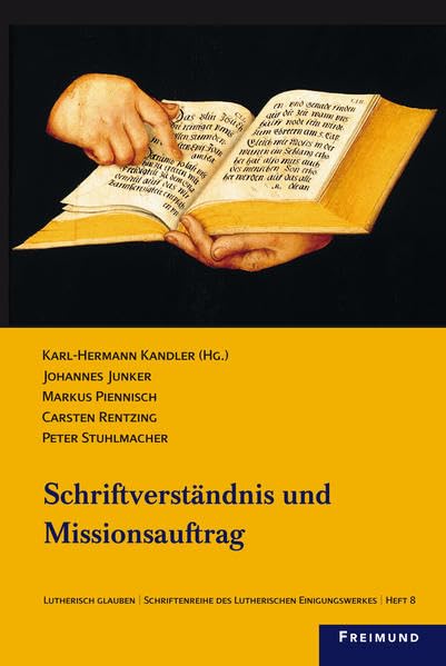 Schriftverständnis und Missionsauftrag book
