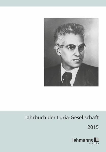 Jahrbuch der Luria-Gesellschaft 2015 Books