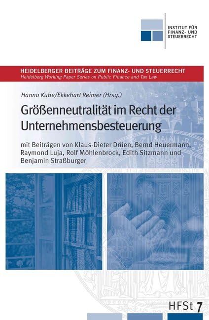 Größenneutralität im Recht der Unternehmensbesteuerung Law