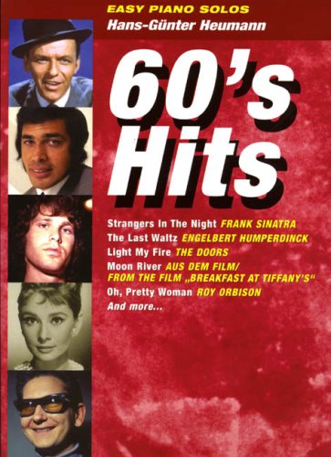 60's Hits, für Klavier: Easy Piano Solos. (Mit Texten) Sheet Music
