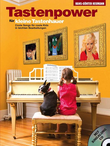 Tastenpower für kleine Tastenhauer - Klavier-Songbook mit u.a. Schnappi, 99 Luftballons, Lummerlandlied, Flintstones etc.: Coole Songs für coole Kids ... Bearbeitungen. 10 Hits. Mit Singalong-CD Sheet Music