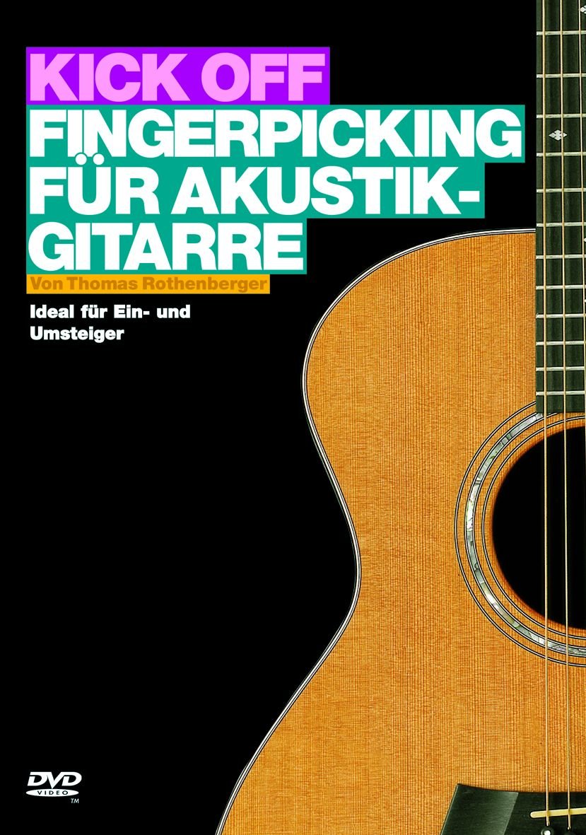 Kick Off: Fingerpicking für Akustik-Gitarre. Ideal für Ein- und Umsteiger (DVD) Movies