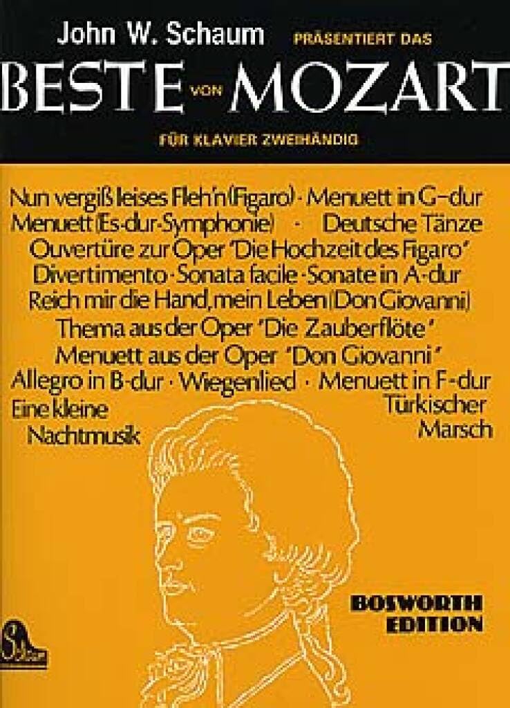 Das beste von mozart piano book