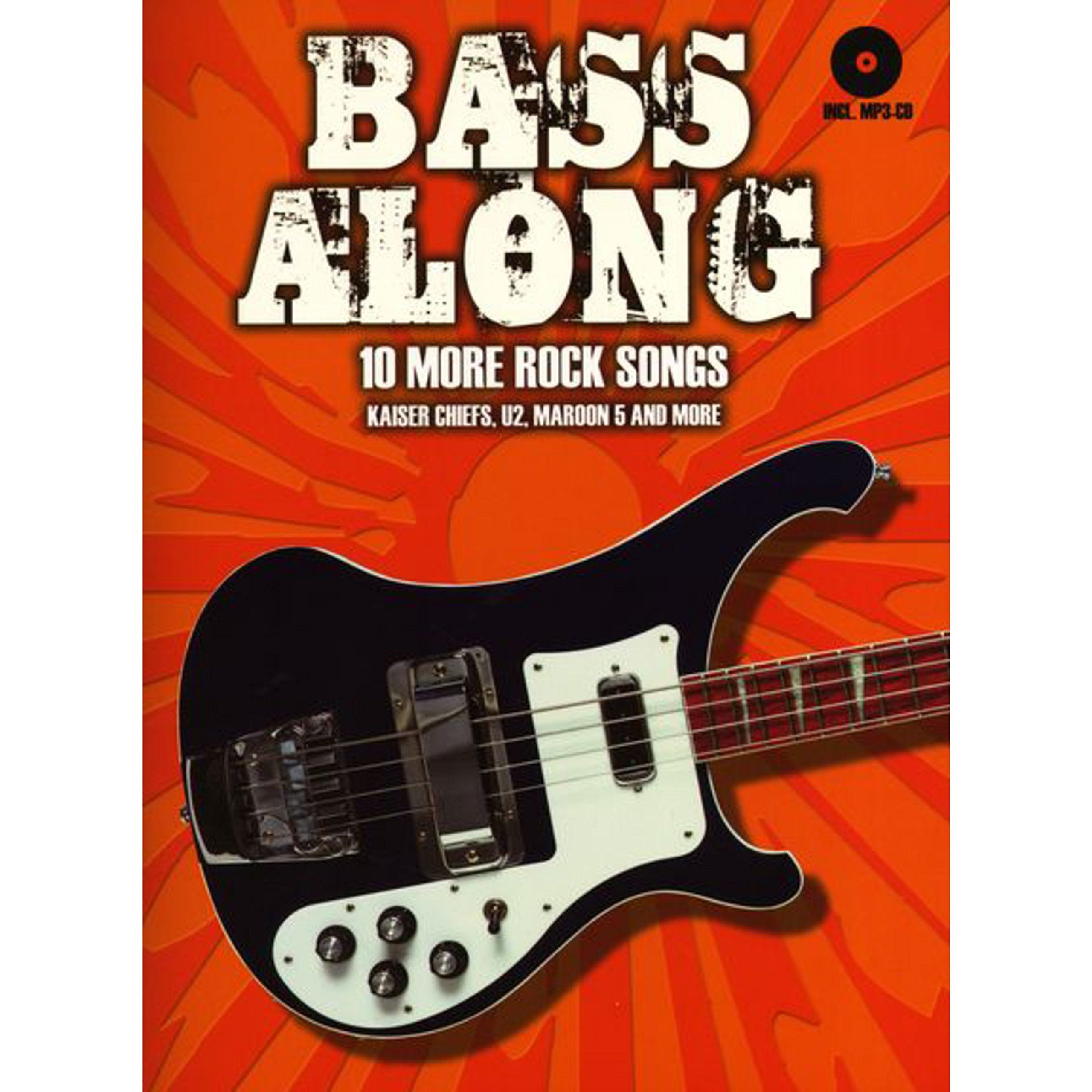 Bass Along - 10 More Rock Songs: Noten, CD für Bass-Gitarre: 10 More Rock Songs. Von Coldplay, Bryan Adams, The Beatles, The Cure etc.. Auf der CD: ... Mitspielversion mit Klick. Text dtsch.-engl. book