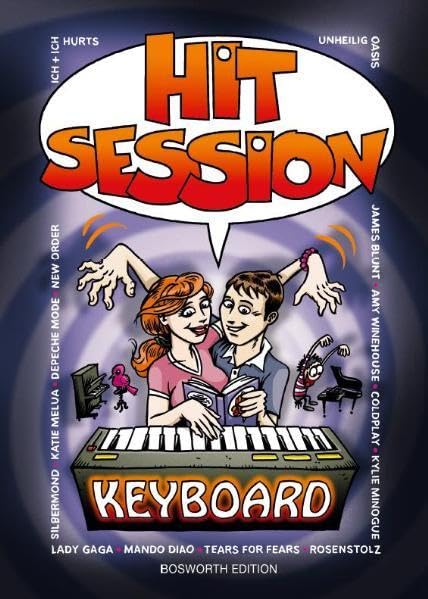 Hit Session Keyboard: Songbook für Keyboard Sheet Music