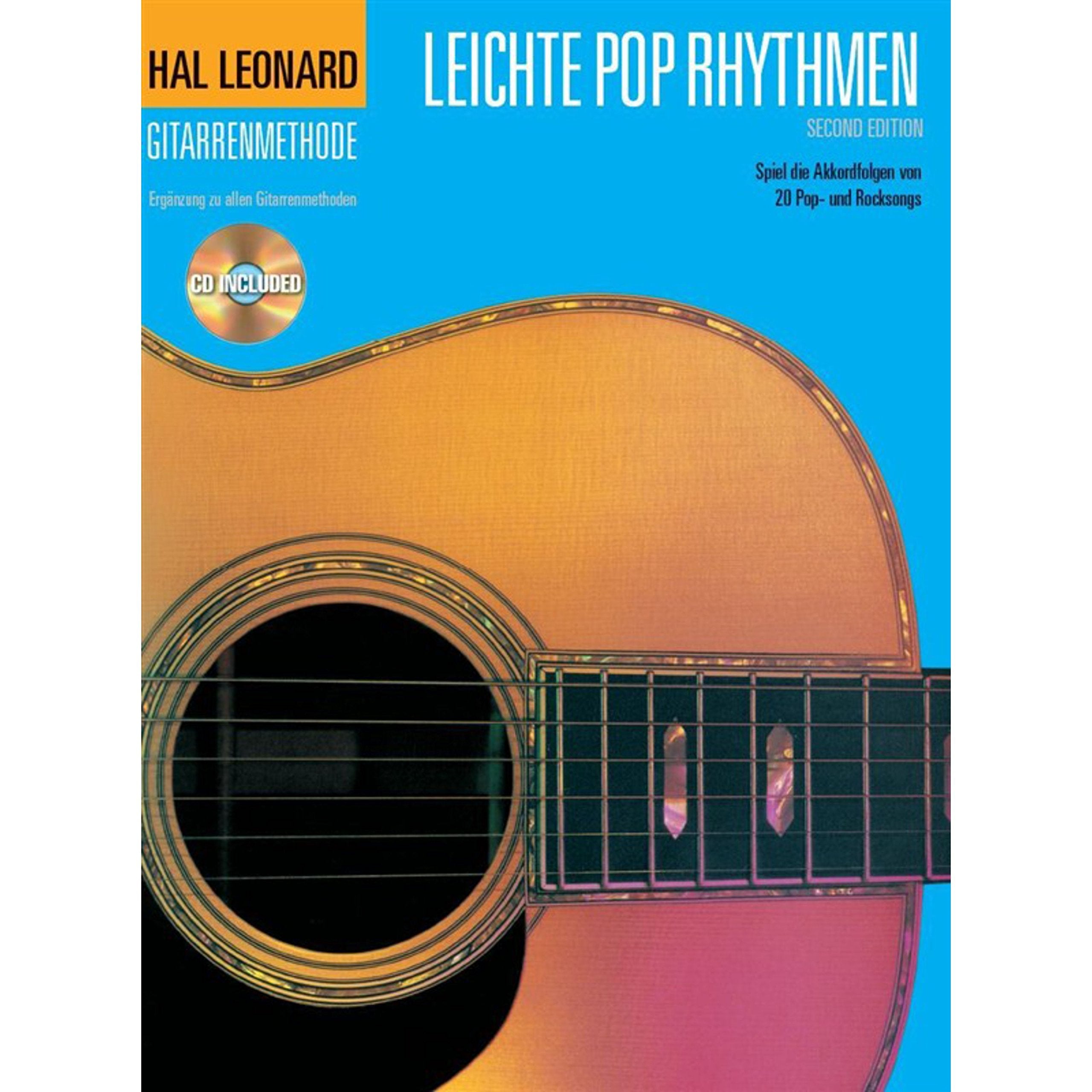 Hal Leonard Gitarrenmethode Leichte Pop Rhythmen: CD: Play Along-Tracks Sheet Music