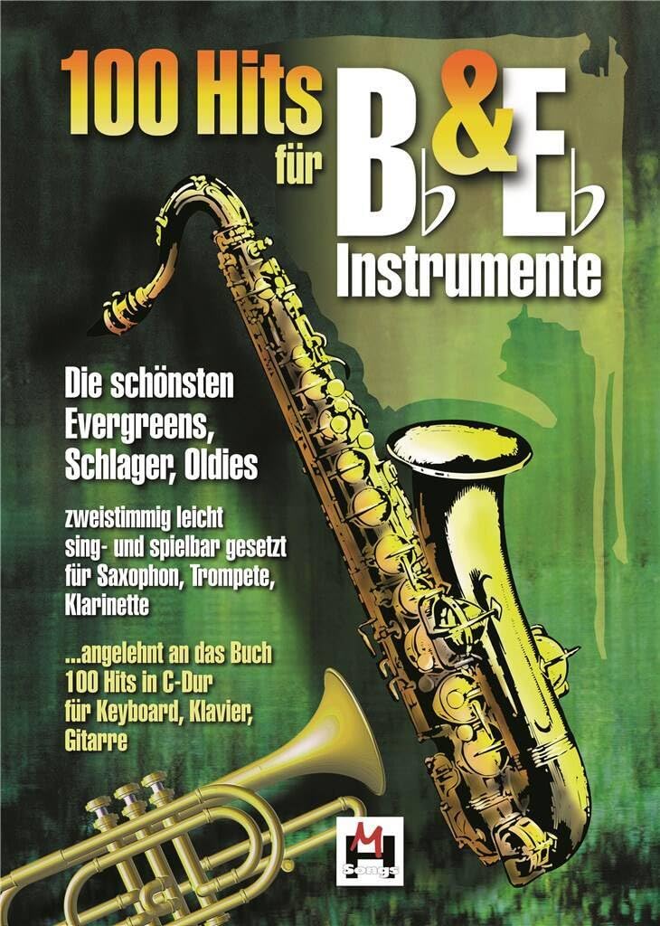 100 Hits für Bb und Eb Instrumente Sheet Music