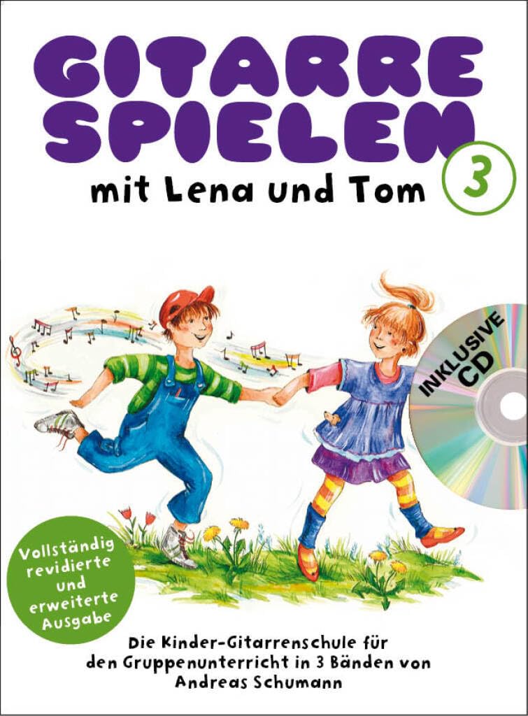 Gitarre Spielen mit Lena und Tom - Band 3 CD-Edition Sheet Music