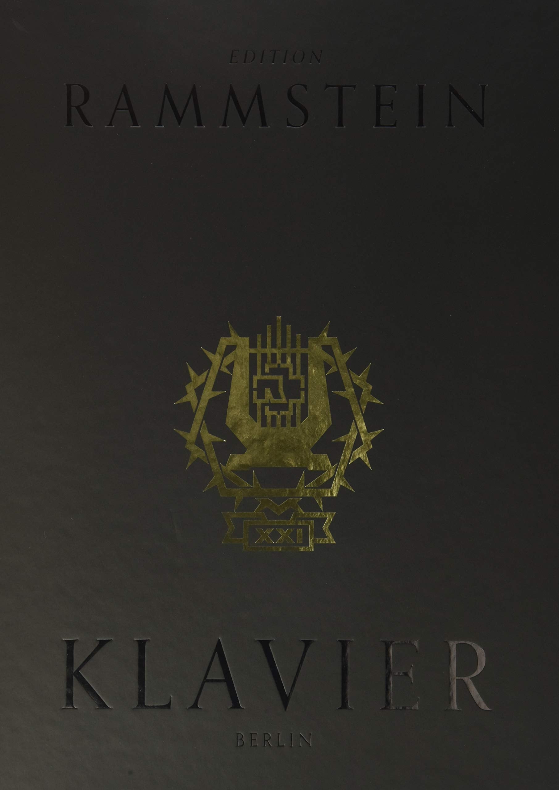 RAMMSTEIN: XXI - NOTENBUCH KLAVIER - INKL. CD Sheet Music