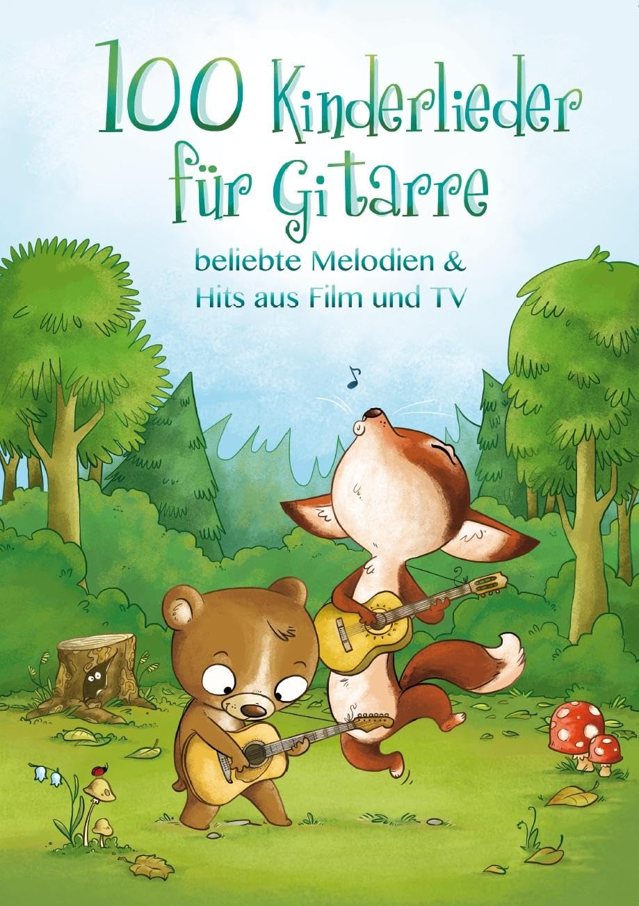 100 Kinderlieder für Gitarre Sheet Music