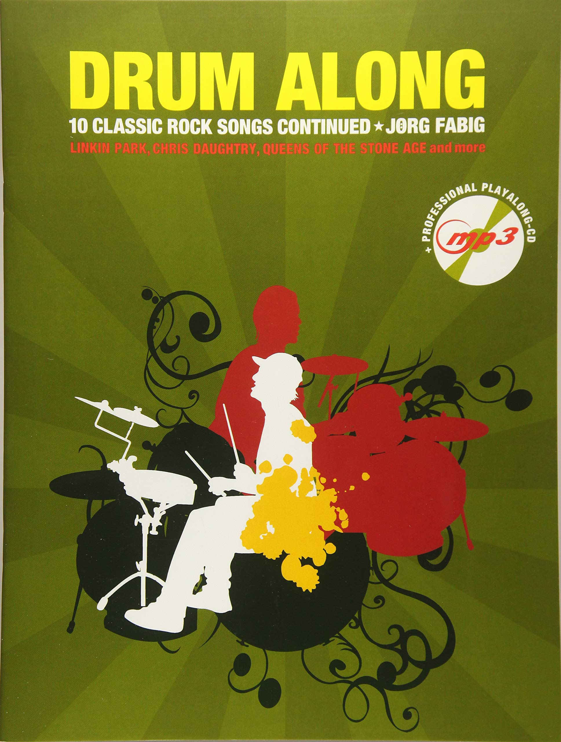 Drum Along - 10 Classic Rock Songs Continued Sheet Music