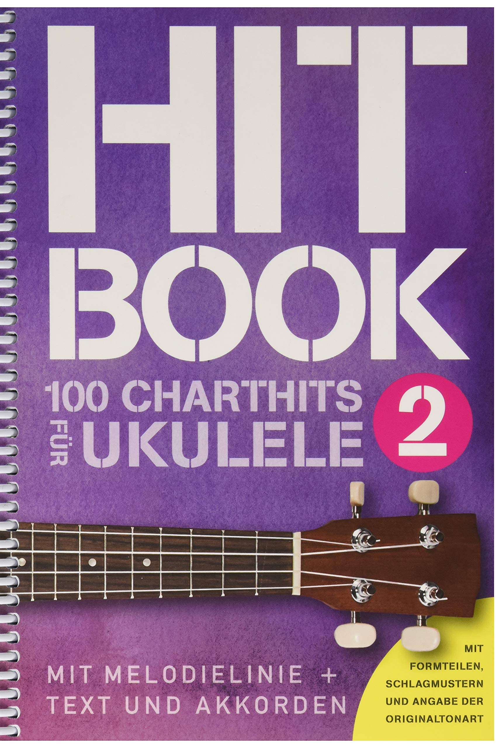Hitbook 2 - 100 Charthits für Ukulele Sheet Music