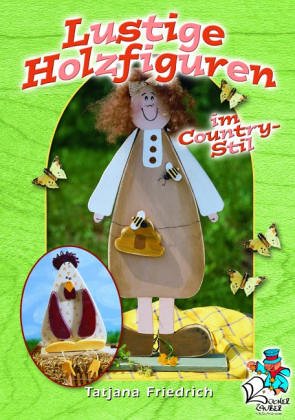 Lustige Holzfiguren im Country-Stil Hobbies & Crafts