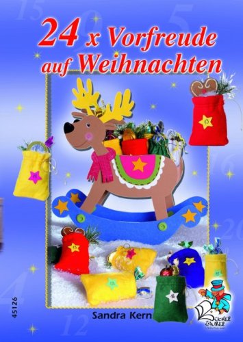 24 x Vorfreude auf Weihnachten Hobbies & Crafts