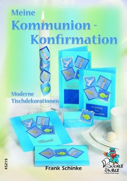 Meine Kommunion-Konfirmation - Moderne Tischdekorationen Hobbies & Crafts