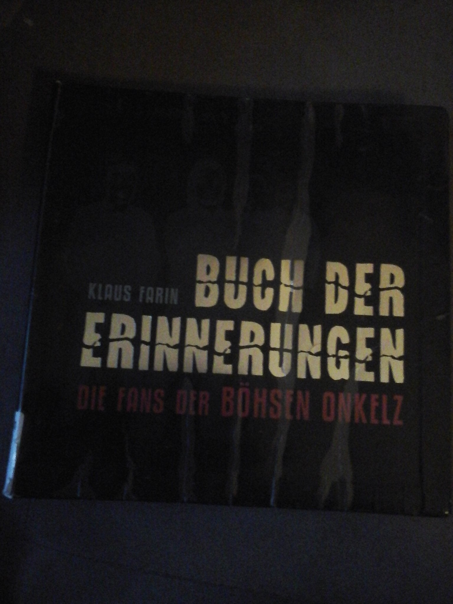 Buch der Erinnerungen. Die Fans der Böhsen Onkelz. Pop culture