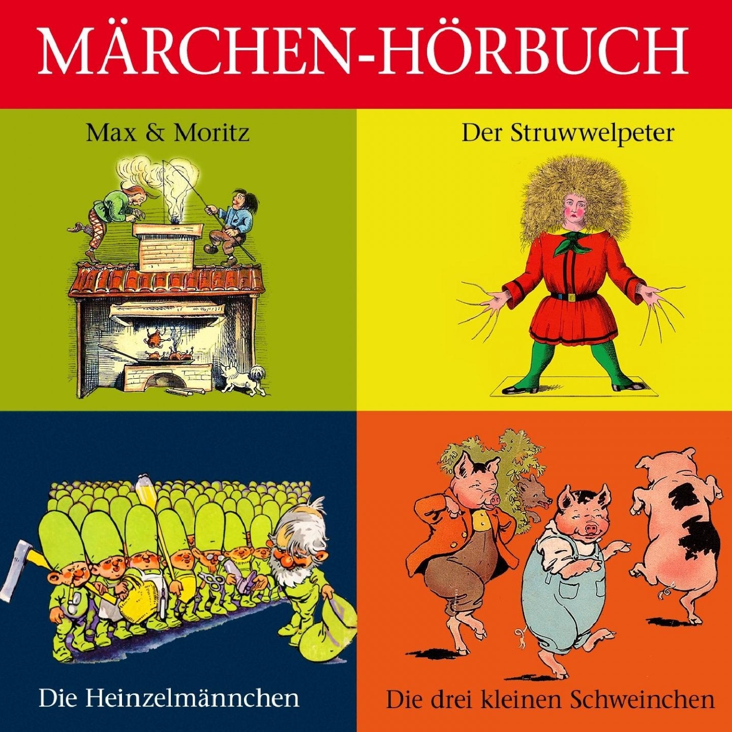 Der Struwwelpeter, Max & Moritz u.v.m. Children & Young People Audio Books