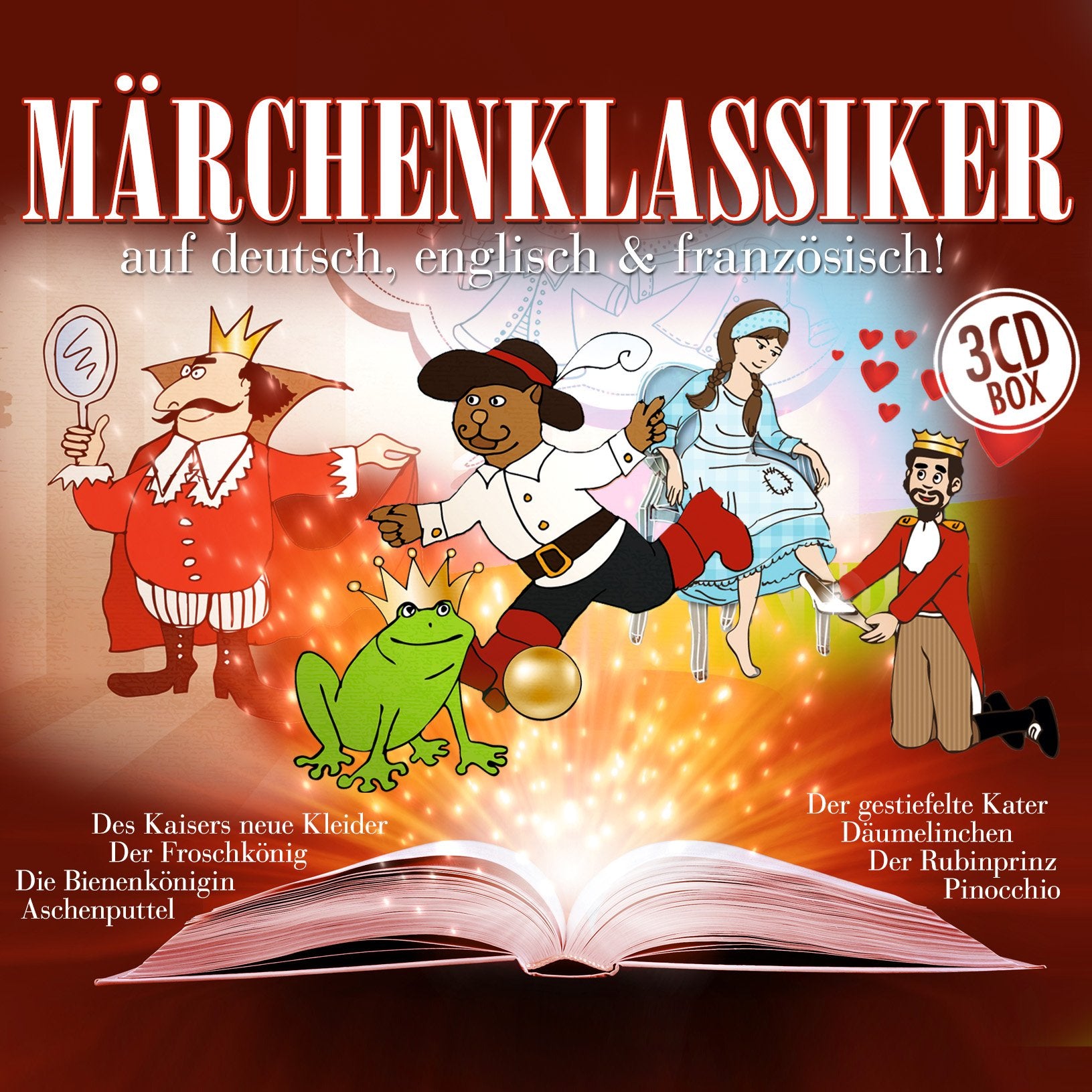 Märchenklassiker-auf Deutsch,Englisch,Französich Children & Young People