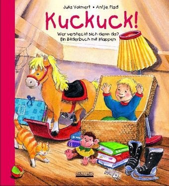 Kuckuck!: Wer versteckt sich denn da?: Wer versteckt sich denn da? Ein Bilderbuch mit Klappen Children's books