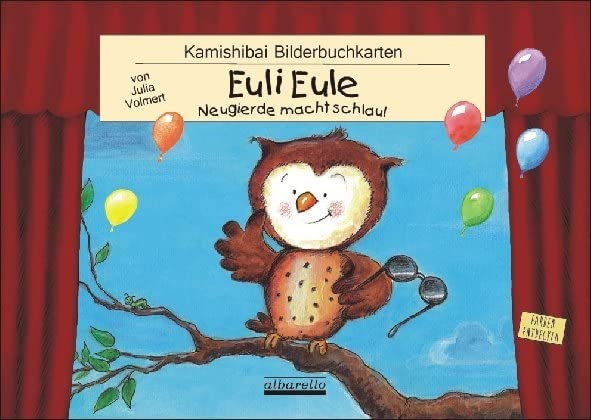 Euli Eule - 12 Bilderbuchkarten fürs Kamishibai im DIN A3 Format!: Für alle handelsüblichen Kamishibai-Tischtheater geeignet! Children's books