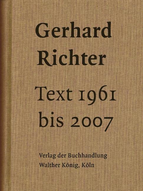 Text 1961 bis 2007. Sonderausgabe Second-hand books on film, art and culture