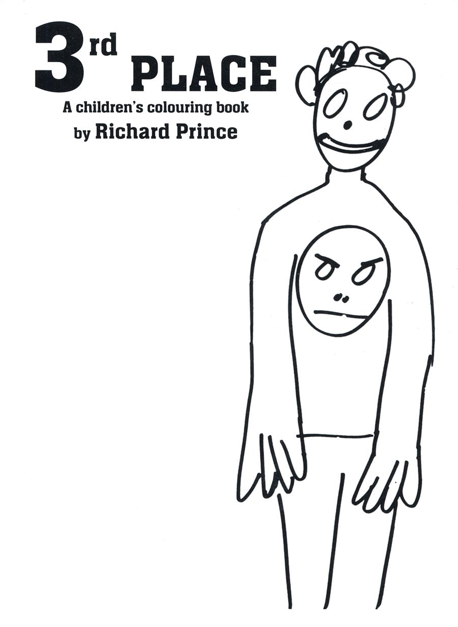 3rd Place. A children's colourig book by Richard Prince Film, Art & Culture