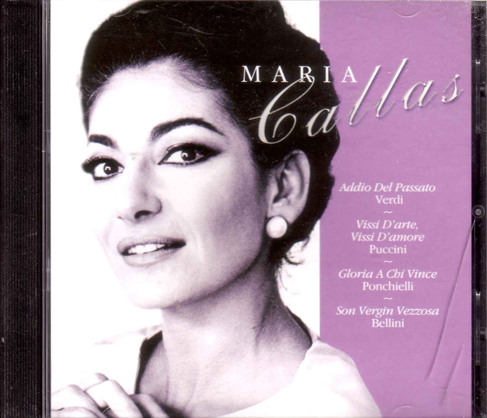Maria Callas: Arien v. Donizetti, Bellini, Rossini, Meyerbeer, Ponchielli, Mascagni, Leoncavallo, Boito u. a. Pop culture