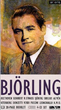 Jussi Björling: Komponisten: Beethoven, Schubert, R. Strauss, Sjöberg, Sibelius, Alven, Eklöf, Atterberg, Trosti, J. Strauss, Meyerbeer u. v. a. Arts & Music
