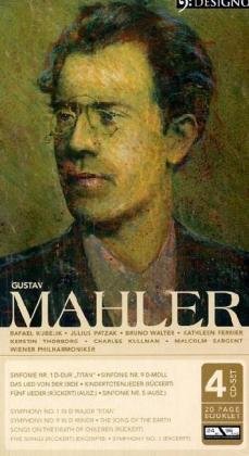 Gustav Mahler: Sinfonie Nr.1 D-Dur "Titan"; Sinfonie Nr.9 d-Moll; Das Lied von der Erde; Kindertotenlieder (Rückert); Fünf Lieder (Rückert) (Ausz.); ... Kubelik, Julius Patzak, Bruno Walter u. a. Arts & Music