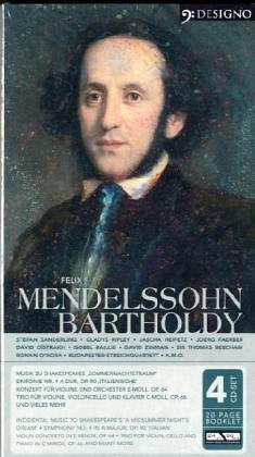 Felix Mendelssohn Bartholdy - Mendelssohn Bartholdy, Felix cd