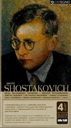 Dimitri Schostakovitsch: 5. Sinfonie D-Moll Op. 47; 7. Sinfonie C-Dur Op. 60 "Leningrad"; Quintett für Klavier und Streichquartett G-Moll Op. 57; Streichquartett Nr.2 A-Dur Op. 68; und vieles mehr Arts & Music