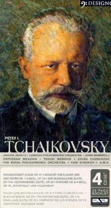 Peter I. Tschaikowsky: Violinkozert D-Dur; Konzert für Klavier und Orchester Nr. 1b-Moll; Der Nussknacker Suite; Schwanensee (Suite); Sinfonie Nr. 6 ... Philharmonic Orchestra, John Barbirolli u. a. Arts & Music