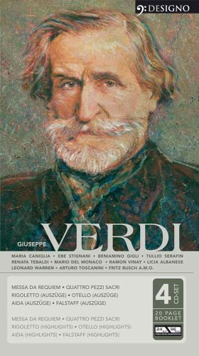 Giuseppe Verdi: Mit Maria Caniglia, Ebe Stinani, Beniamino Gigli, Tullio Serafin, Renata Tebaldi, Mario del Monaco u. a.. Messa da Requiem; Quattro ... (Auszüge); Aida (Auszüge); Falstaff (Auszüge) Books