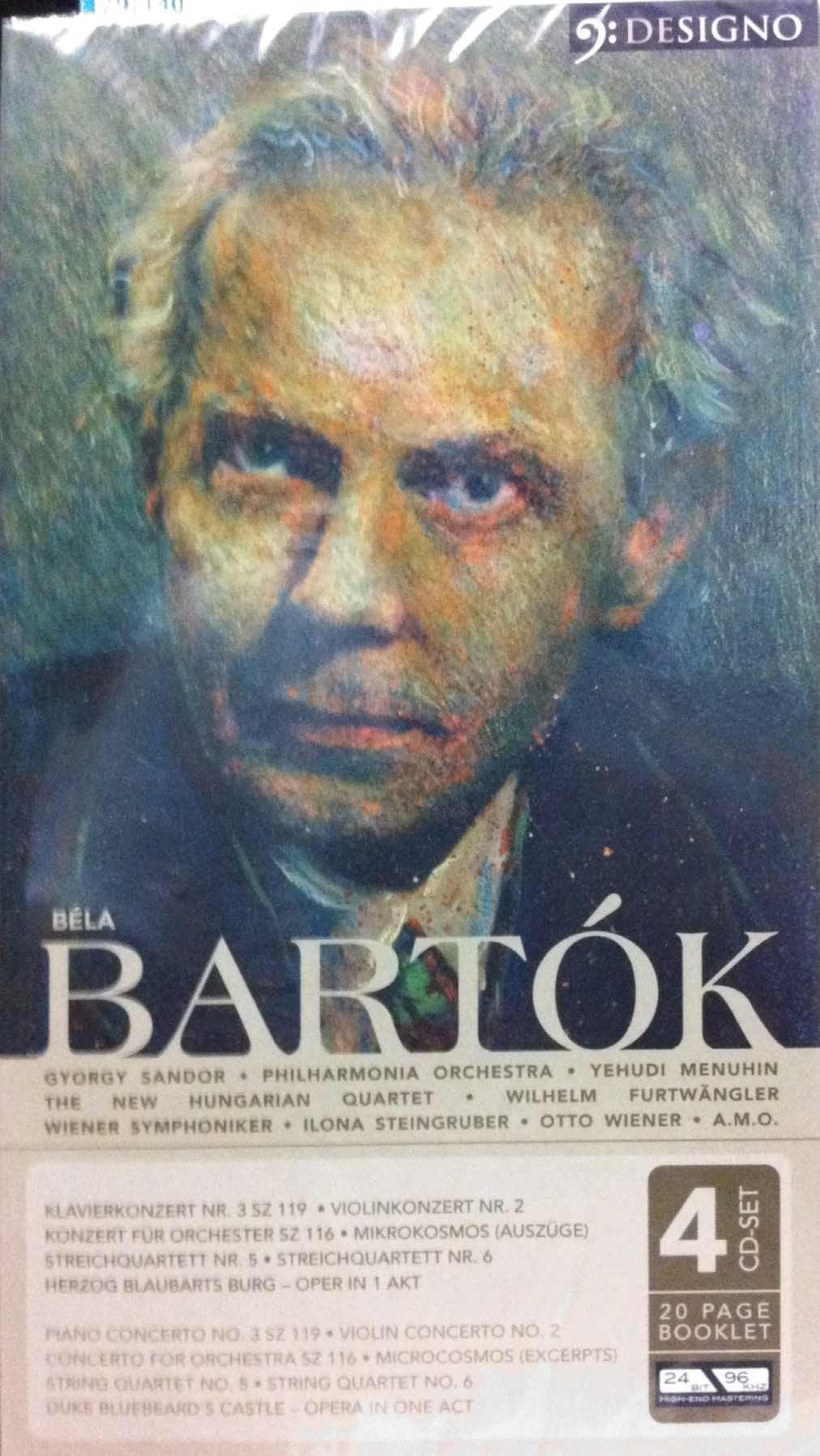Bela Bartok: Klavierkonzert Nr.3 Sz 119; Violinkonzert Nr.2; Konzert für Orchester Sz 116; Mikrokosmos (Auszüge); Streichquartett Nr.5 und 6; Herzog ... Philharmonia Orchestra, Yehudi Menuhin u. a. Arts & Music