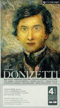 Gaetano Donizetti: l'elisir d'amore, lucia di lammermoor, la figlia del reggimento und don pasquale Arts & Music