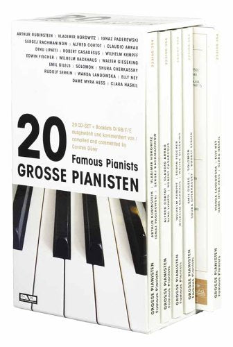 Piano Dürer - 20 Grosse Pianisten: Die grossen Pianisten der Vergangenheit in einer einmaligen Sammlung Arts & Music