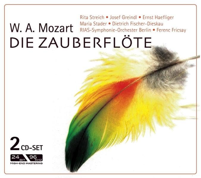 Wolfgang Amadeus Mozart: Die Zauberflöte (Oper) (Gesamtaufnahme) (2 CDs): Mit dem RIAS-Symphonie-Orchester Berlin Arts & Music