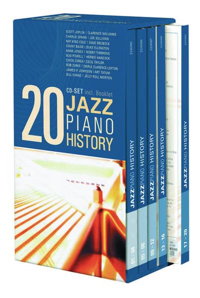 Jazz Piano History: Ragtime; Boogie & Blues; White Chicago; New York Jazz; Funk; Modern Jazz; Jazz Rock Sheet Music