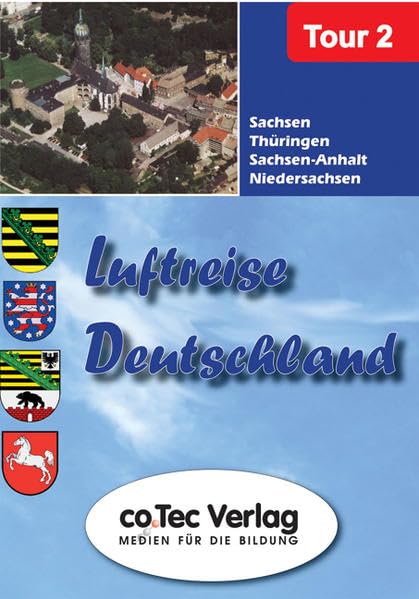 Luftreise Deutschland, 1 DVD-ROM.Tour.2: Sachsen, Thüringen, Sachsen-Anhalt, Niedersachsen. Für Windows 98 und höher Learning