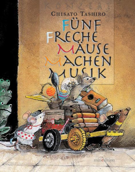 Fünf freche Mäuse machen Musik Children's books