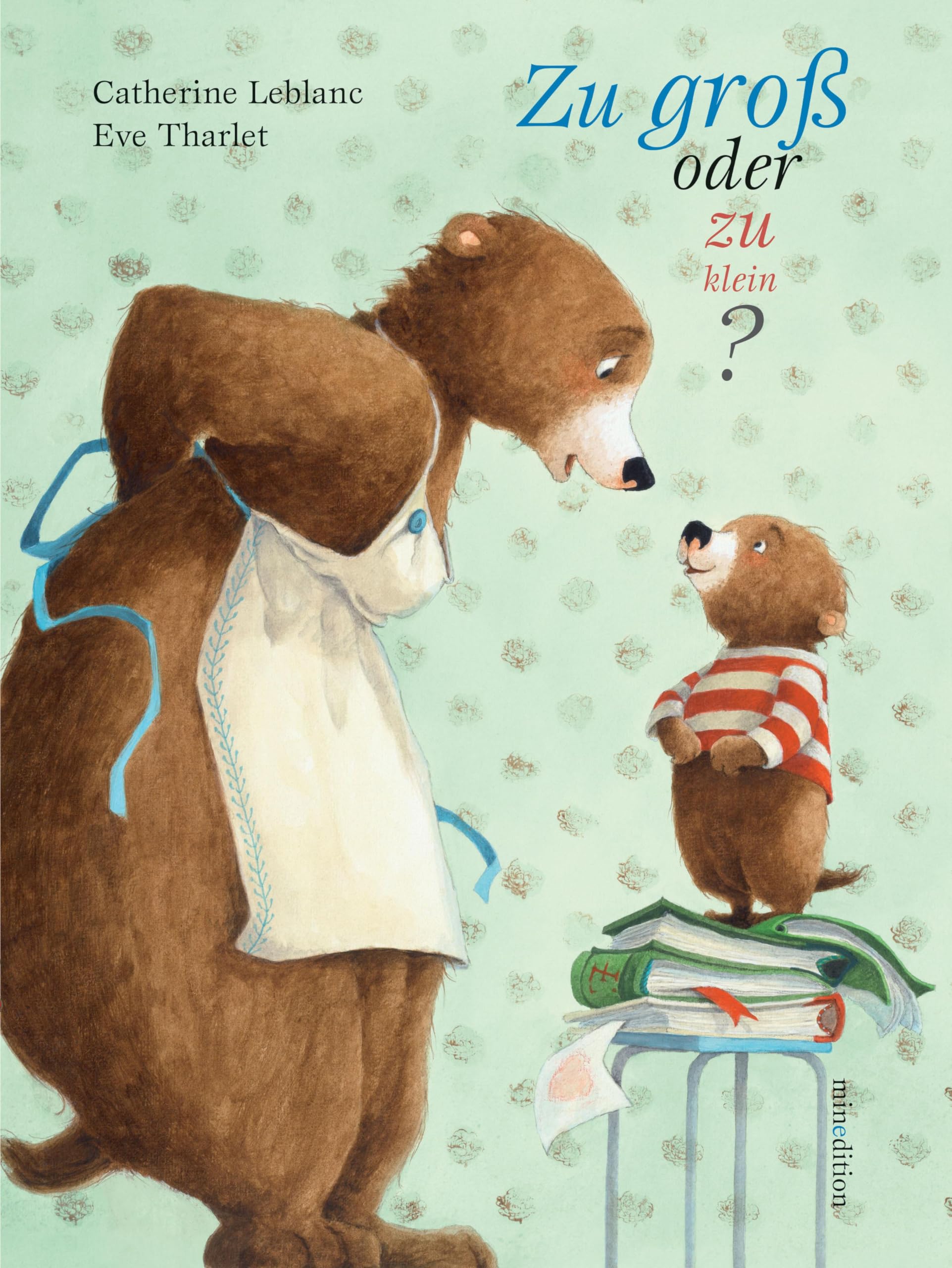 Zu groß oder zu klein Children's books